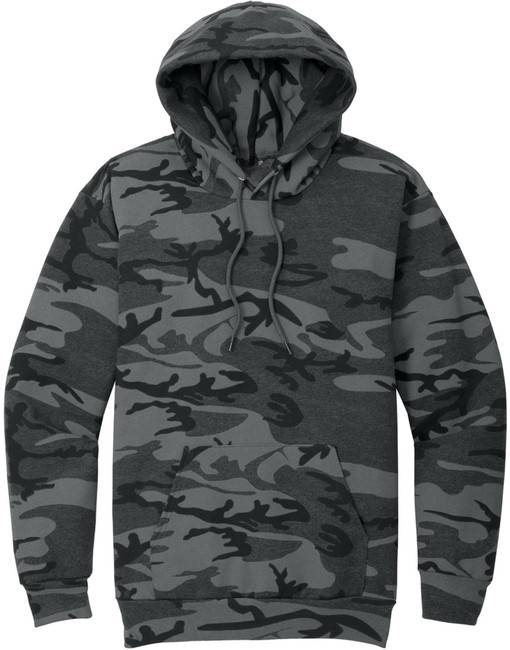 Camo Fleece Pullover Hoodie | Camouflage Hooded Sweatshirt | Casual Warm Cotton Blend with Front Pocket
