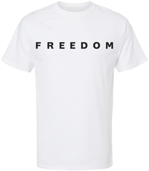 Freedom T-Shirt Patriotic Remember Charlie Conservative Political Faith USA Kirk Short Sleeve Tee Shirt