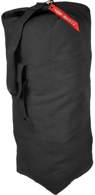 Top Load Heavyweight Cotton Canvas Tactical Military Duffle Bag Carryall Shoulder Storage Bulk Travel Bag
