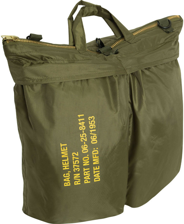 Classic Flyers Helmet Bag Padded Water Resistant Military Army Type 19" x 19"