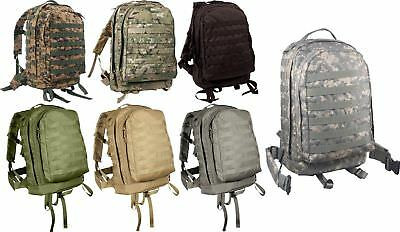 Large Tactical Backpack, Military 3-Day Assault Pack Bag MOLLE II Camo Knapsack