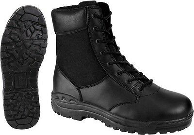 Black Forced Entry Boots Tactical Security Law Enforcement Work Duty Boot