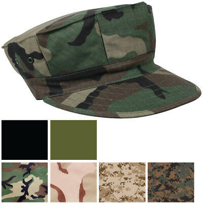 Marines Military Utility Cover 8 Point Fatigue Hat BDU Cap USMC Uniform Camo