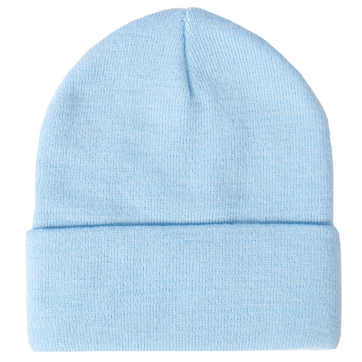 Fine Knit Deluxe Acrylic Watch Cap Solid Colors Cold Weather Hat