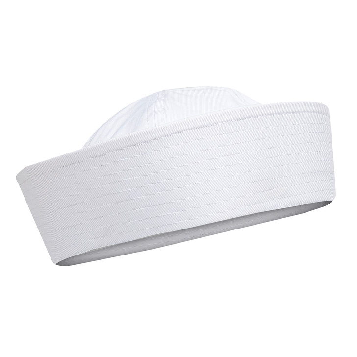 Sailor Hat White Military US Navy Cotton Dixie Cup Yacht Cap Sailing Nautical