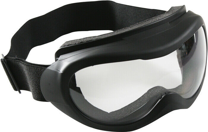 Black Windstorm Tactical Desert Storm Padded Eyewear Goggles Anti Fog & Scratch