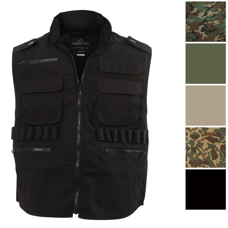 Tactical Ranger Vest Hunting Shooters Outdoor Fishing Travel Work Camping Hiking