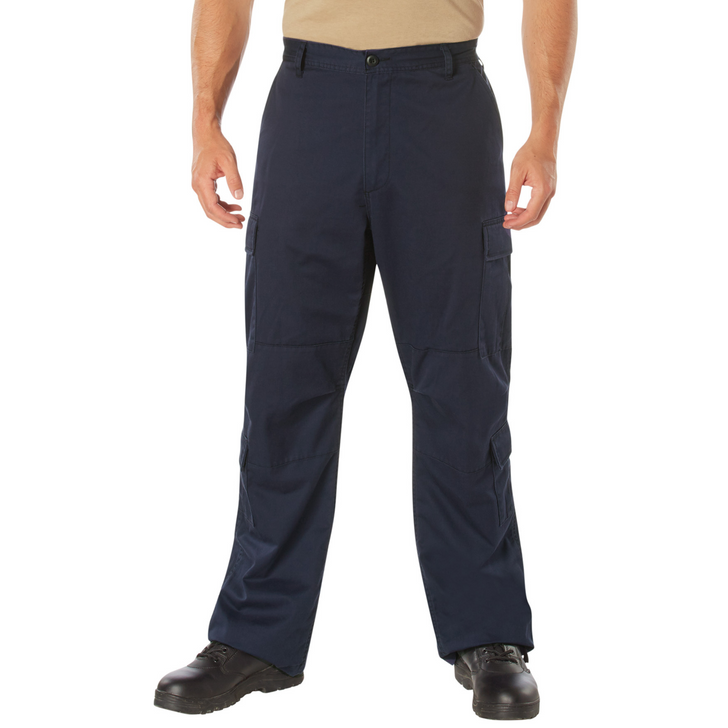 Military Paratrooper Fatigues Cargo Camo Pants 8 Pocket Washed Army Tactical