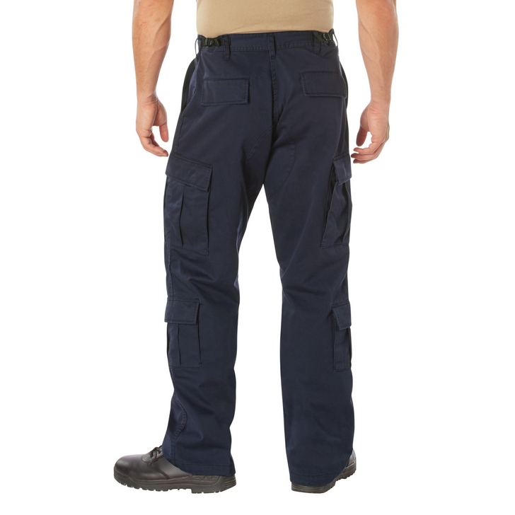 Military Paratrooper Fatigues Cargo Camo Pants 8 Pocket Washed Army Tactical