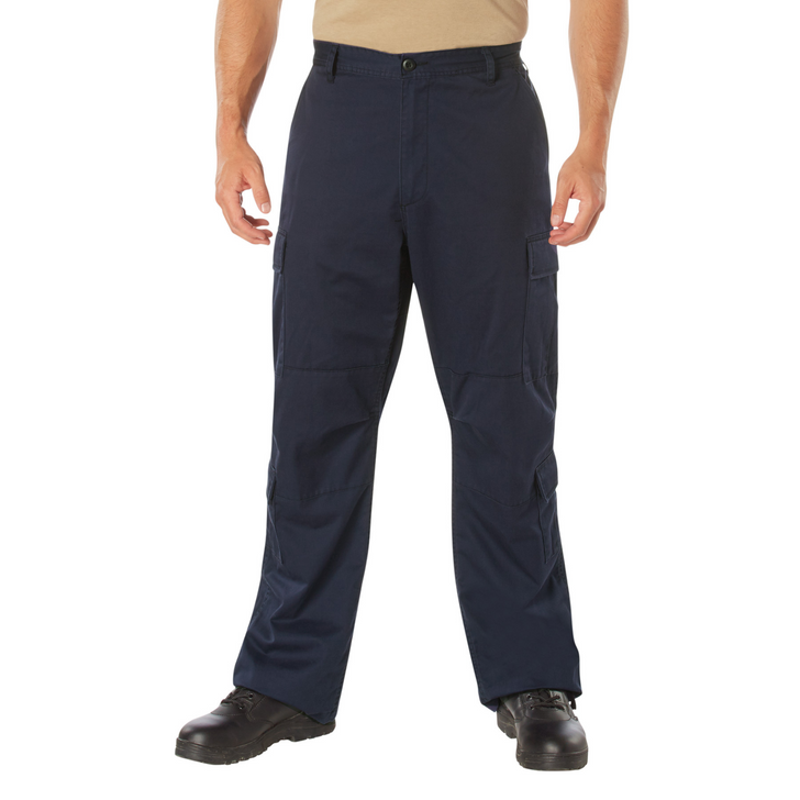 Military Paratrooper Fatigues Cargo Camo Pants 8 Pocket Washed Army Tactical