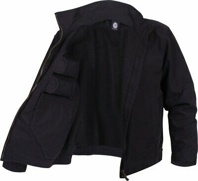 Black Lightweight Ambidextrous Concealed Carry Jacket