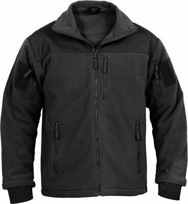 Black Special Ops Tactical Fleece Jacket