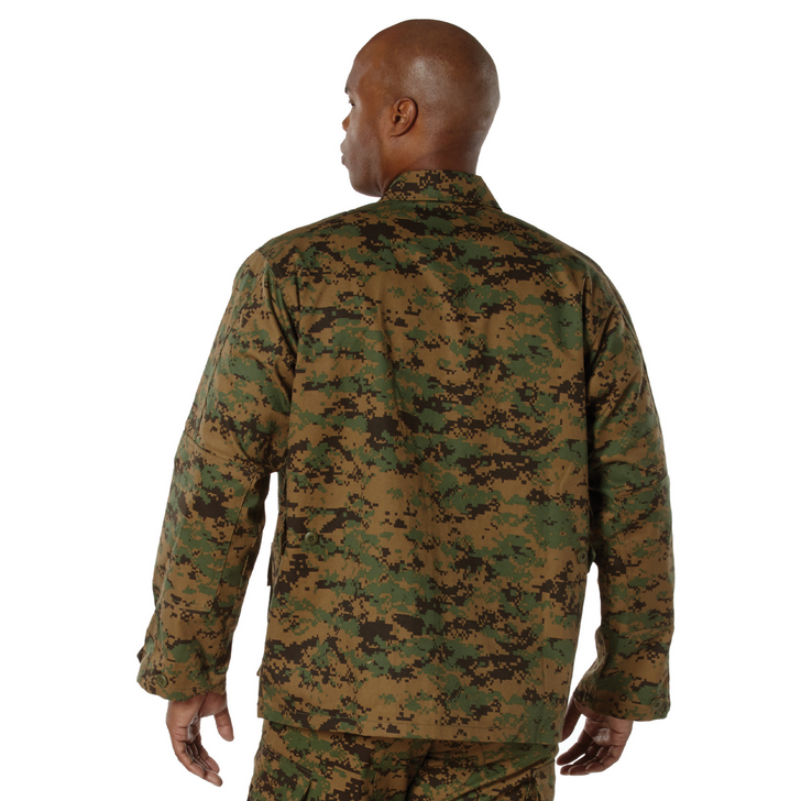 Military BDU Shirt Tactical Uniform Army Coat Camouflage Army Fatigue Jacket