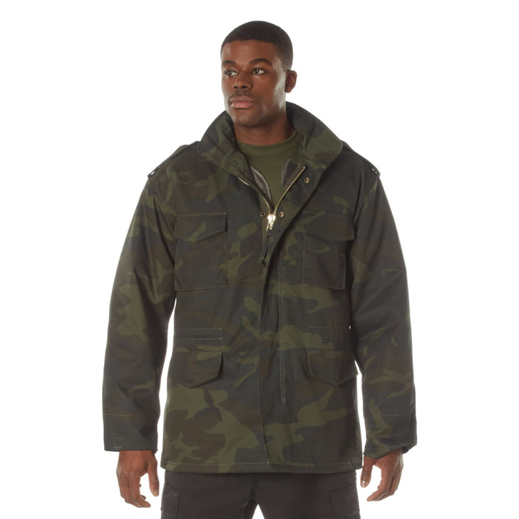 Midnight Woodland Camo