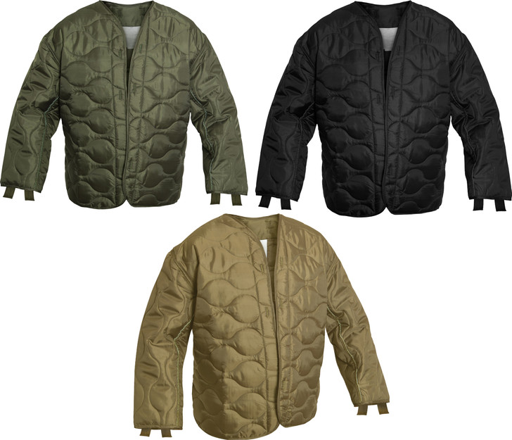 Insulated Padded Liner Button-In for Military M-65 Field Jacket Army M65 Coat