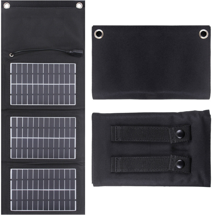 Portable Folding Solar Panel 5V 1.5A USB Battery Charger Power Bank Generator