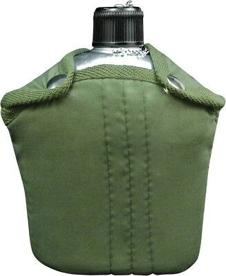 Aluminum Canteen & Olive Drab Cover