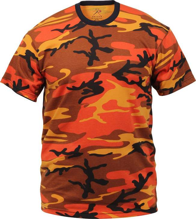 Savage Orange Camouflage