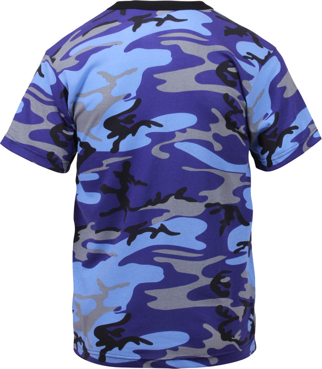 Electric Blue Camouflage