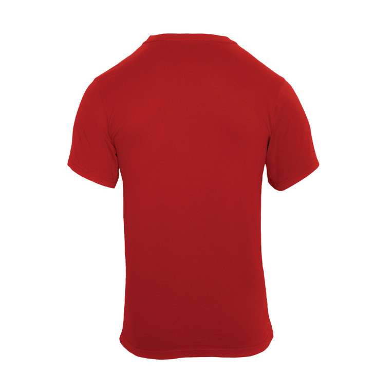 Red Marines Bulldog T-Shirt USMC Military Bull Dog Tee US Marine Corps