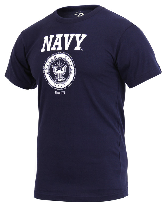 Navy Blue US Navy Emblem Official USN NAVY Since 1775 T-Shirt
