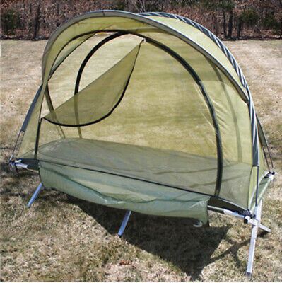 Olive Drab Military Mosquito Net Tent Free Standing Camping Outdoor Shelter