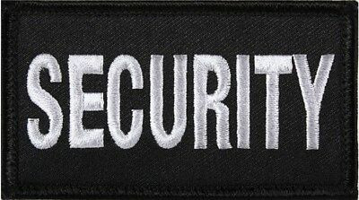 Black & White Security Hook Patch 1-7/8" x 3-3/8"