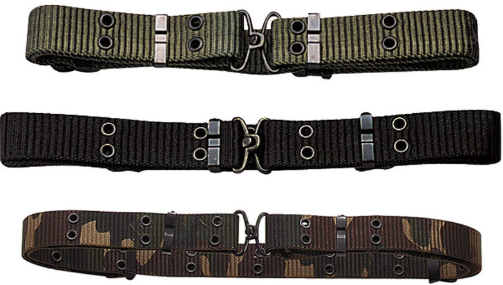 Mini Pistol Belt Metal Buckle 50" x 1.25" Military Army Tactical Camo Camping