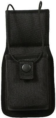 Black Radio Pouch Holder Universal for Duty Belt Uniform Molded Holster Case