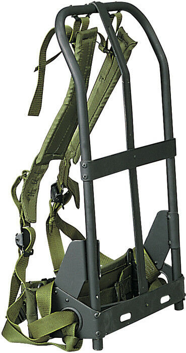 ALICE Pack Medium Olive Drab Waterproof Military Backpack Kit Kidney Pad & Frame