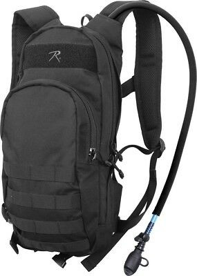 Black MOLLE Quickstrike Tactical Hydration Backpack