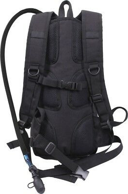 Black MOLLE Quickstrike Tactical Hydration Backpack