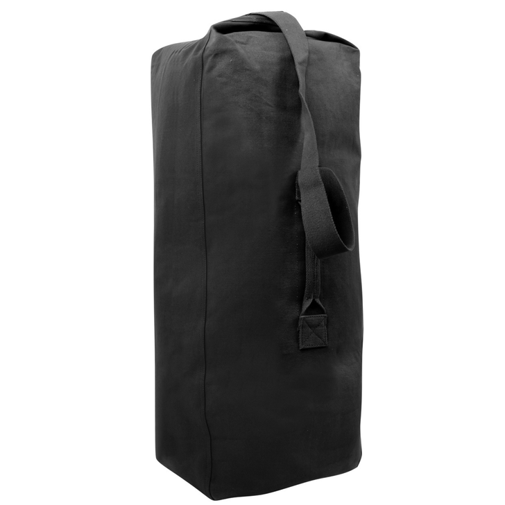 Top Load Military Duffle Bag Canvas Cargo Sea Duffel Large Heavy Cotton Travel