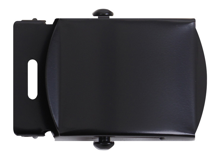 Black Web Belt Buckle