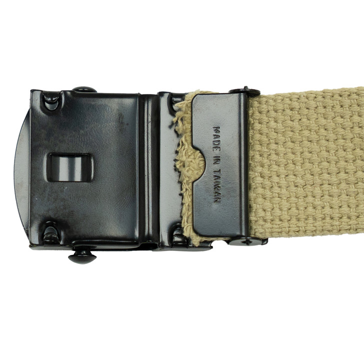 Black Web Belt Buckle