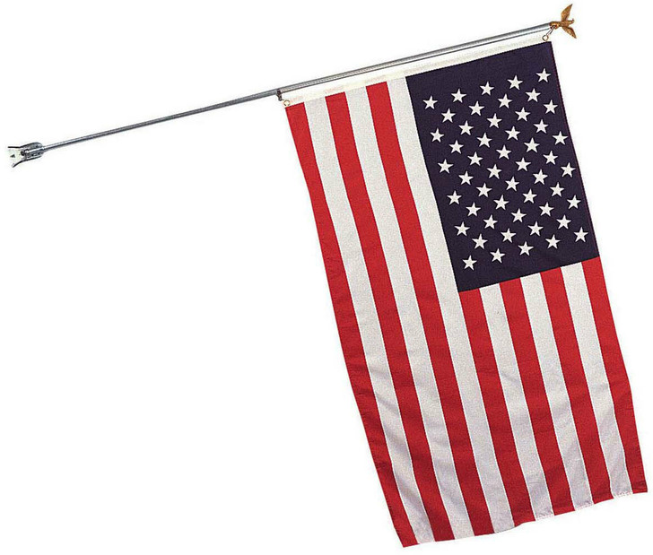 Steel Flag Pole & Bracket, 68"
