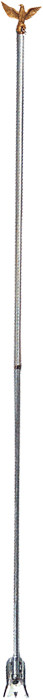 Steel Flag Pole & Bracket, 68"