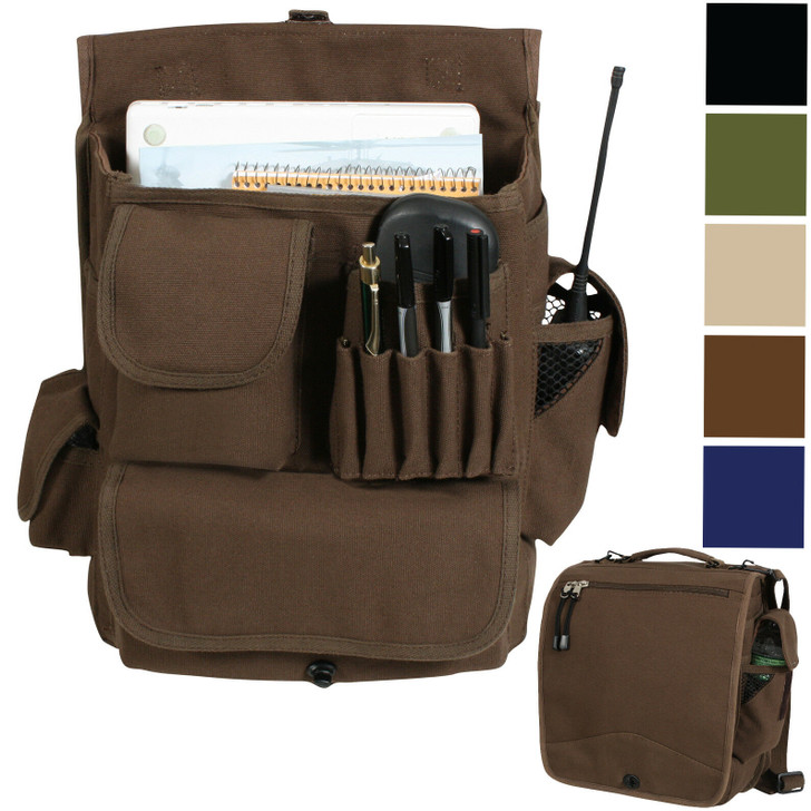 Military M-51 Messenger Bag Canvas Engineers Field Bag Work Shoulder Crossbody