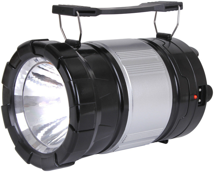Solar Lantern Torch LED Light with Rechargeable Battery & USB Charger Emergency