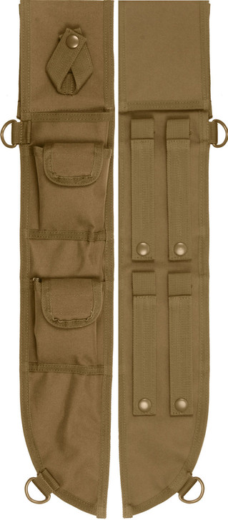 Coyote Brown Tactical MOLLE Machete Sheath Case Cover 18"