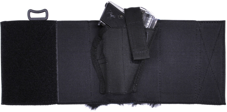 Ankle Gun Holster Black Elastic Tactical Police CCW Discreet Pistol Firearm