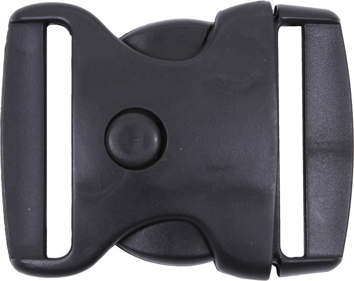 Black Triple Retention Buckle - 2 Inches
