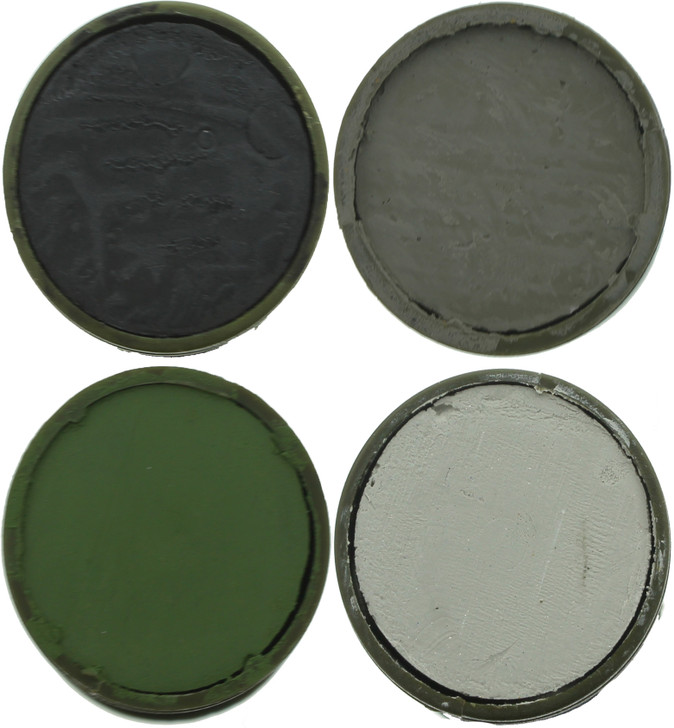 2 Pack - Jungle Military Camouflage Paint Sticks