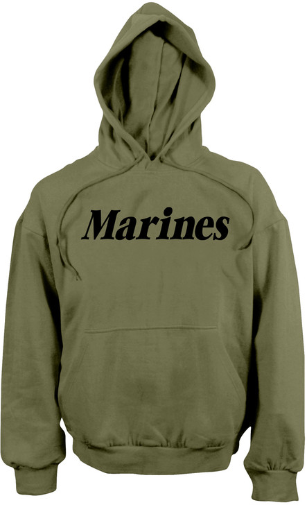 Olive Drab Marines Physical Training Sweatshirt