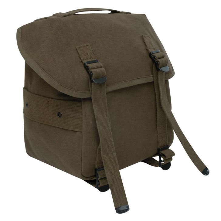 Olive Drab Alice Butt Pack Military Cotton Canvas Tactical Mini Bag 9" x 8.5" x 6"