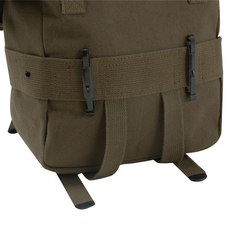 Olive Drab Alice Butt Pack Military Cotton Canvas Tactical Mini Bag 9" x 8.5" x 6"