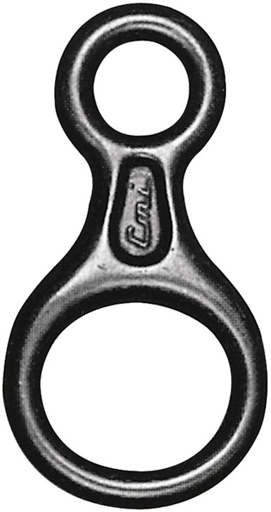 Standard Figure 8 Aluminum Hardcoated Climbing Ring