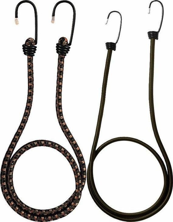 4-Pack Bungee Shock Cords Nylon Elastic Stretch Fastener