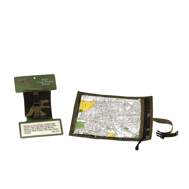 Waterproof Map & Document Case Tactical Protection Camo Military Pocket Pouch