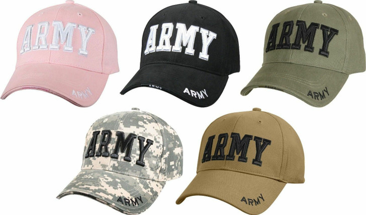 ARMY Tactical Cap Deluxe Embroidered Adjustable US Military Camo Ball Hat